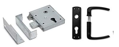 DX - Poortslot 55/65 DS PZ met dagschoot voor profielcilinder