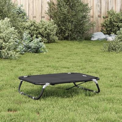 VidaXL Hondenmand inklapbaar oxford stof en staal antracietkleurig