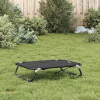 VidaXL Hondenmand inklapbaar oxford stof en staal antracietkleurig - thumbnail