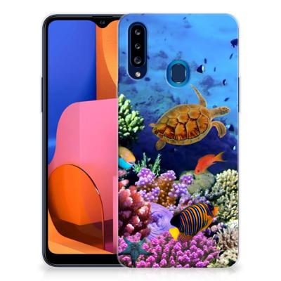 Samsung Galaxy A20s | TPU Hoesje | Vissen