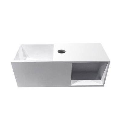 Wiesbaden Julia fontein Solid surface met nis 54 x 20 x 20 cm mat wit Wiesbaden Julia fontein Solid surface met nis 54 x 20 x 20 cm mat wit