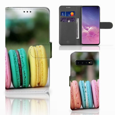 Samsung Galaxy S10 | Book Cover | Macarons
