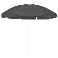 Strandparasol 240 cm antracietkleurig - thumbnail