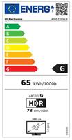 LG 43UN71006 - 43 inch (109 cm) - 4K UHD - LED - 2020 - SMART - thumbnail