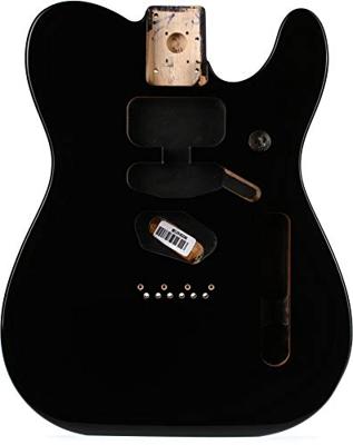 Fender Deluxe Series Telecaster SSH Alder Body Black losse elzenhouten solid body voor elektrische gitaar
