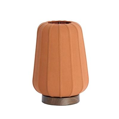 Light & Living NachtkastlampBibury Ø 30cm - terracotta linnen - 1894794