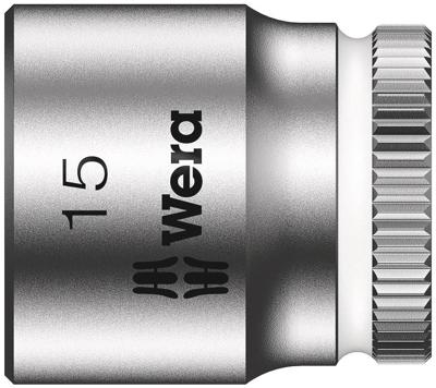 Wera 8790 HMA Zyklop Hand- en Machinedop met 1/4"-aandrijving, 15 x 23 mm - 05003499001 Wera 8790 HMA Zyklop Hand- en Machinedop met 1/4"-aandrijving, 15 x 23 mm - 05003499001