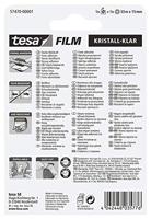 tesa 57470-00001-02 tesafilm Kristalhelder Transparant (l x b) 33 m x 15 mm 1 stuk(s) - thumbnail
