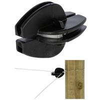 AKO hoek afspanisolator met metalen inleg zakje 10 st - thumbnail