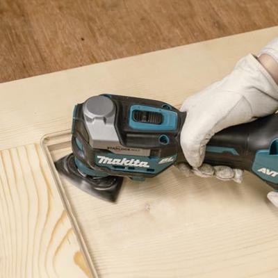 Makita tm001gd201 xgt 40 v max multitool 2,5 ah accu (2 st), snellader, accessoireset, in mbox - tm001gd201