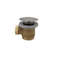 Losse Clickwaste Wiesbaden Luxe Compleet 5/4 tbv Vrijstaand Bad Geborsteld Staal - thumbnail