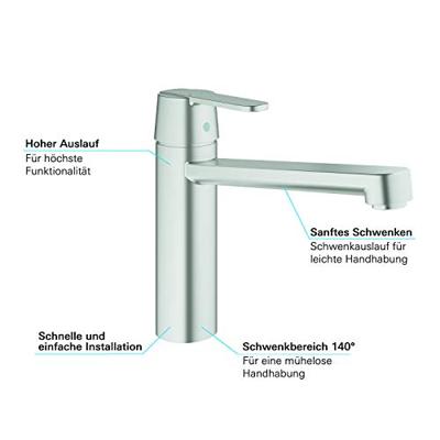 GROHE Get Keukenkraan - rvs 30196DC0 - thumbnail