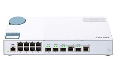 QNAP QSW-M408S netwerk-switch Managed L2 Gigabit Ethernet (10/100/1000) Wit