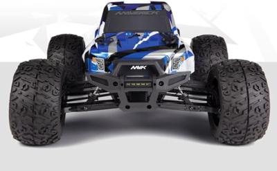 Maverick Quantum2 MT 1/10th Blauw Brushed 1:10 RC auto Monstertruck 4WD RTR 2,4 GHz