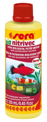 Sera Bio Nitrivec 250ml - Helder & Gezond Aquariumwater, Geschikt voor Alle Aquaria
