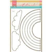 Marianne Design • craft stencil rainbow - thumbnail