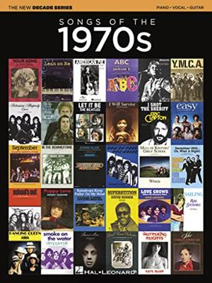 Hal Leonard The New Decade Series: Songs of the 1970s voor piano, gitaar en zang
