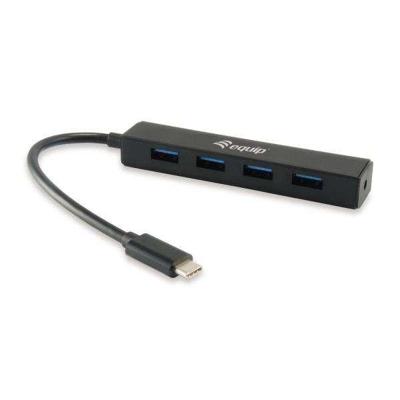 Equip 128954 128954, USB 3.2 Gen 1 Type-C, USB 3.2 Gen 1 Type-A, 5000 Mbit/s, Black, Plastic, CE