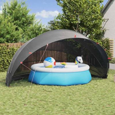 Pooldome Zwart 592 x 590 x 275 cm 185T polyester met PU-coating Pooldome Zwart 592 x 590 x 275 cm 185T polyester met PU-coating