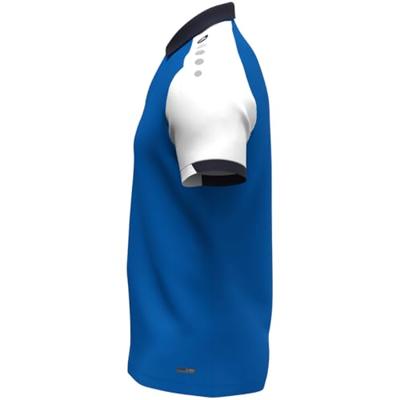 JAKO 6370 Polo Dynamic - Royal/Wit/Marine - L