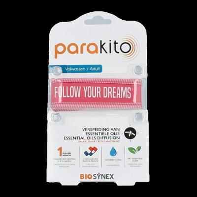 Anti mug armband volwassenen fuchsia 1 Stuks Anti mug armband volwassenen fuchsia 1 Stuks