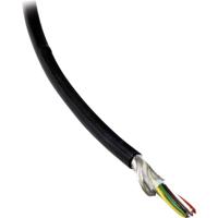 BKL Electronic 1506043/5 Datakabel Li12YD11Y 4 x 0.14 mm² Zwart 5 m - thumbnail