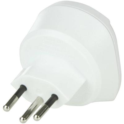 SKROSS | 1.500205-E | Europe to Switzerlan | Bescherming tegen elektrische schokken - KID SAFE. Reisadapter van EU naar Zwitserland - Spanning en vermogen: 100V - 1000W / 250V – 2500W
