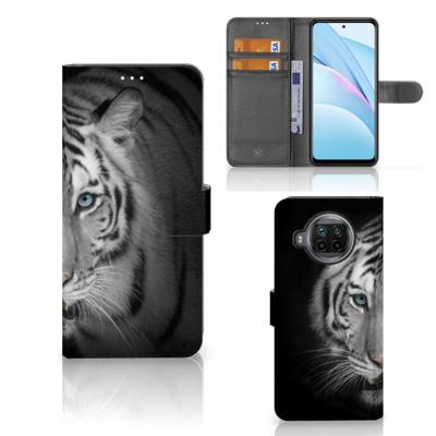 Xiaomi Mi 10T Lite | Telefoonhoesje | Met pasjeshouder | Tijger