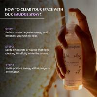 Aromafume Natural Smudge Spray Witte Salie en Lavendel - thumbnail