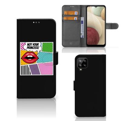Samsung Galaxy A12 | Wallet Case | met Pasjes | Popart Princess Samsung Galaxy A12 | Wallet Case | met Pasjes | Popart Princess