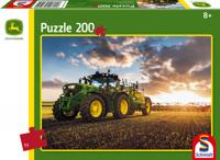 Schmidt legpuzzel John Deere 6150 R Tanker karton 200 stukjes - thumbnail