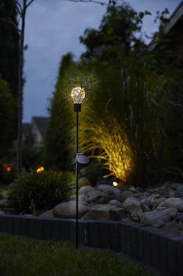 Luxform Roestbruine solarlampjesBottle - LWE26282