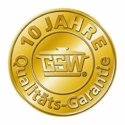 GSW Elegance - 9-delige roestvrijstalen pannenset - Alle kookplaten inclusief inductie - thumbnail