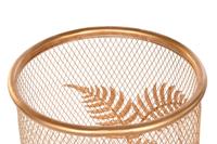 Bureaulamp DKD Home Decor Gouden Metaal Bruin 220 V 50 W Pijnboom (32 x 32 x 90 cm) - thumbnail