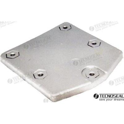 TEN00843AL - ALUMINIUM ANODE ZEUS PLAAT 160X150X16MM Mercruiser