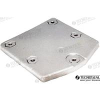 TEN00843AL - ALUMINIUM ANODE ZEUS PLAAT 160X150X16MM Mercruiser - thumbnail