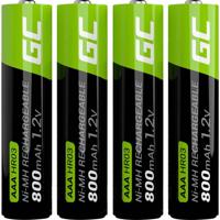 Green Cell HR03 Oplaadbare AAA batterij (potlood) NiMH 800 mAh 1.2 V 4 stuk(s) - thumbnail
