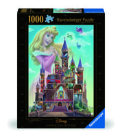 Ravensburger legpuzzel disney castles aurora, 1000st. - thumbnail
