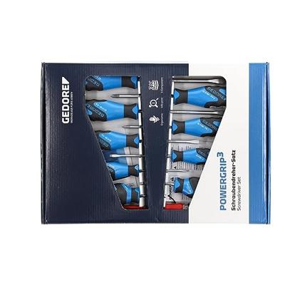 Gedore 3-c schroevendraaierset 10-dlg - 1482343 - thumbnail