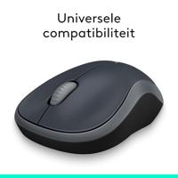 Logitech M185 muis Ambidextrous RF Draadloos Optisch 1000 DPI - thumbnail