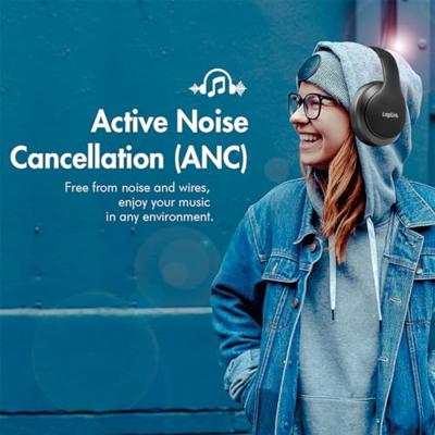 LogiLink BT0053 Over Ear koptelefoon Bluetooth Stereo Zwart Noise Cancelling LogiLink BT0053 Over Ear koptelefoon Bluetooth Stereo Zwart Noise Cancelling
