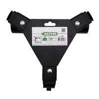 Nature planttrolley metaal zwart 27 - 37 cm rond - thumbnail