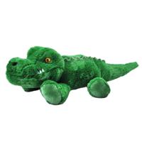 Wild Republic knuffel alligator Ecokins junior 30 cm pluche groen - thumbnail