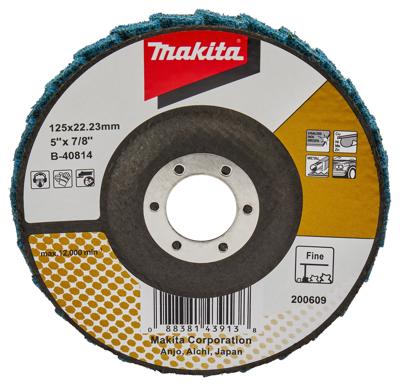 Makita Accessoires Lamellen conditioneringschijf 125mm fijn - B-40814 - B-40814