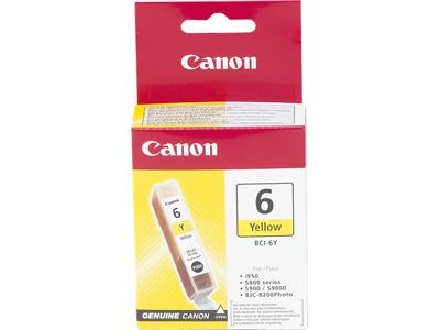Canon BCI-6Y geel