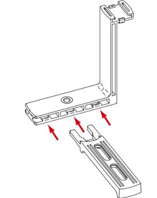 Kaiser Universele hoekbeugel voor videocamera