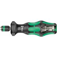 Wera 826 T Kraftform Turbo 05057480001 826 T Kraftform Turbo bithandgreep met Rapidaptor snelspanknop 150 mm 1/4 - thumbnail