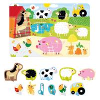 Banana Panda - figure it out puzzel boerderij - 20st. - thumbnail