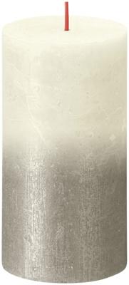 Bolsius Kaars 13x6,8 cm Fading Parel Champagne