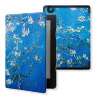 Lunso Kobo Aura H20 Edition 2 hoes (6.8 inch) - sleepcover - Van Gogh Amandelbloesem - thumbnail